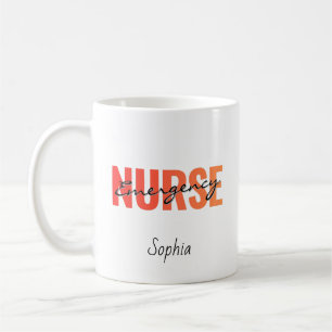 Name einer Notfallkrankenschwester/-pfleger Kaffeetasse