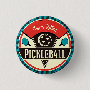 Name eines Pickleball-Teamspielers Button