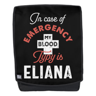 Name Eliana Rucksack