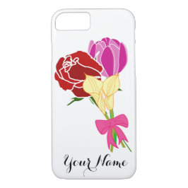 Name Fall. personalisierte Blume Case-Mate iPhone Hülle