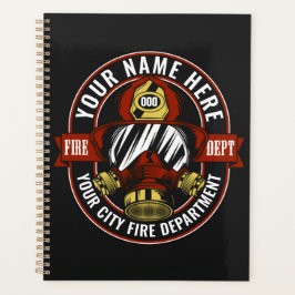 NAME Firefighter-Helm-Maske anpassen Feuer retten Planer