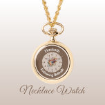 Name floral introvertierte Einsamkeit braun hinzuf Armbanduhr<br><div class="desc">Diese wunderschöne Halskette-Uhr ist perfekt für Introvertierte, die ihre "Ich-Zeit" schätzen. Mit der beruhigenden Phrase "Eingeweihte Einsamkeit" ist dieses Stück mehr als nur ein Zeitmesser - es ist eine stilvolle Aussage zur Selbstversorgung. Mit einem zarten Blumendesign verziert, fügt es dem Alltag eine Touch der Natur hinzu. Ob Sie sich beim...</div>
