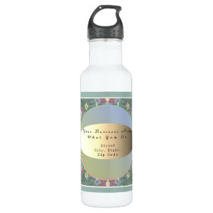 Name Floral Water Flasche Edelstahlflasche