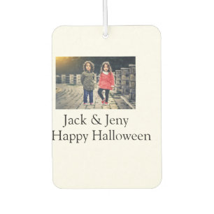 Name Foto Text Halloween Junge Autolufterfrischer