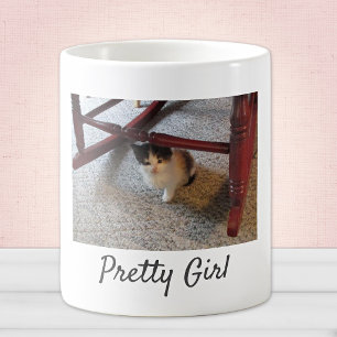 Name, Fügen Sie Ihr Foto Cute Pet 11oz Kaffeetasse