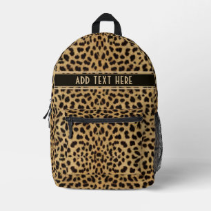 Name für den Leopard-Spot-Skin Bedruckter Rucksack