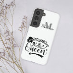 Name für medizinische Krankenpflege Samsung Galaxy Hülle<br><div class="desc">Eleganter und praktischer Samsung Gehäuse mit Ihrem Namen und Initial.</div>