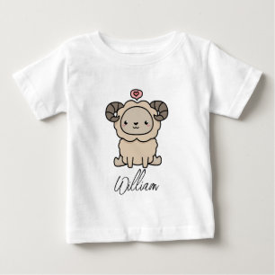 Name für Schafe hinzufügen - Geschenk für Schaflie Baby T-shirt