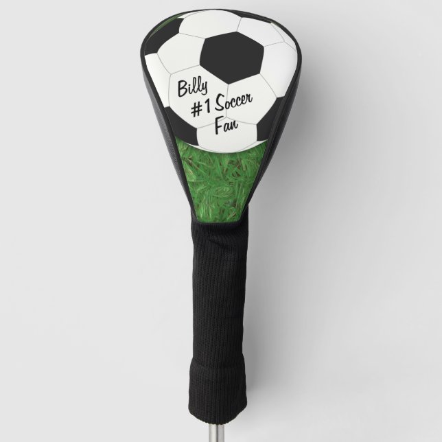 Name Fußball-Lüftersportdesign Golf Headcover (Vorderseite)
