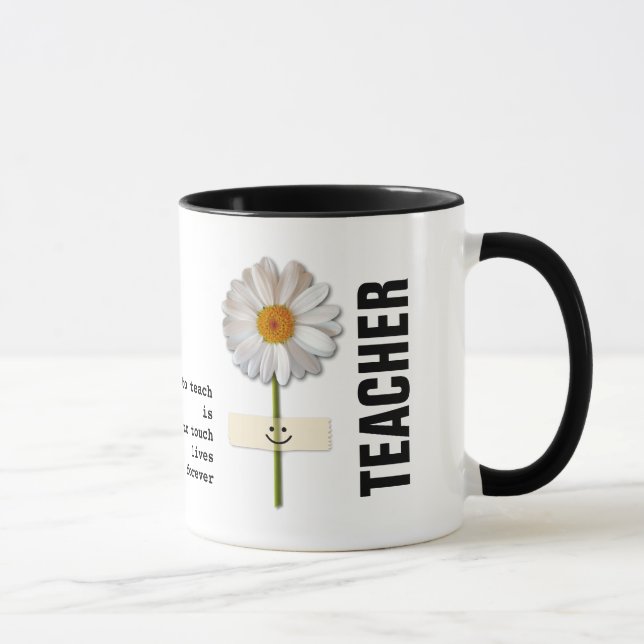 Name-Geschenk-Tassen für Lehrer Tasse (Rechts)