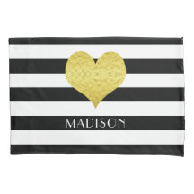 Name Gold Heft Schwarz-weiß Stripes Muster