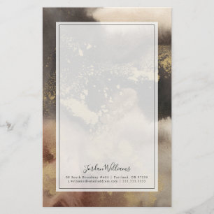 Name hinzufügen Bergregionen Briefpapier