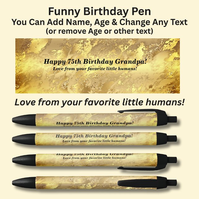 Name hinzufügen, Happy Birthday Liebe von Ihrem Li Kugelschreiber (Von Creator hochgeladen)