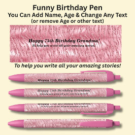 Name hinzufügen, Happy Birthday, um Ihnen beim Sch Kugelschreiber