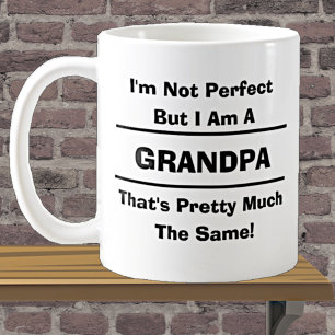 Name hinzufügen - Ich bin nicht perfekt, aber ich Kaffeetasse