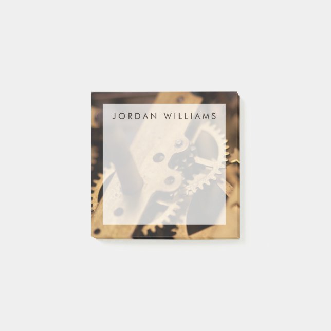 Name hinzufügen| Interne Teile für antike Uhren Post-it Klebezettel (Vorderseite)