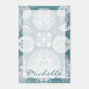 Name hinzufügen  Konzept der Meereswelt IV Post-it Klebezettel