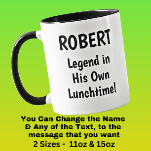 Name hinzufügen - LEGEND in seinem eigenen Mittage Tasse