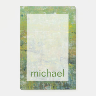 Name hinzufügen  Opulent Field II Post-it Klebezettel