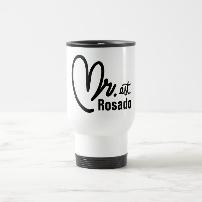 Name hinzufügen - Reise/Tasse des Computers Reisebecher (Mittel)