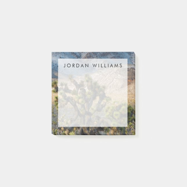 Name hinzufügen| Schnee im Todestal Post-it Klebezettel (Vorderseite)