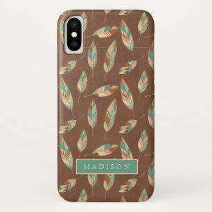 Name hinzufügen  Südwestfedermuster Case-Mate iPhone Hülle