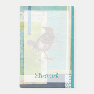 Name hinzufügen  Vogelschutzbuch I Post-it Klebezettel