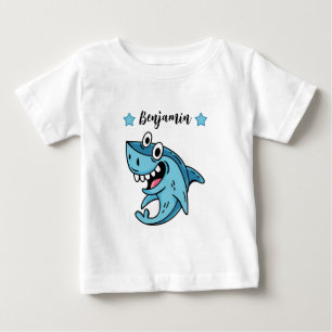 Name hinzufügen zum Haigeburtstagsgeschenk - Haifa Baby T-shirt