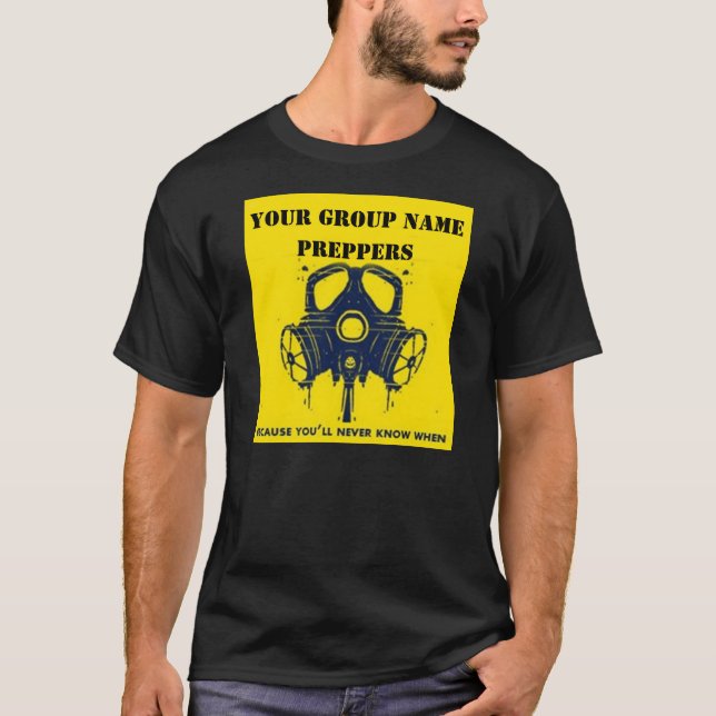 NAME IHRER PRÄPPER-GRUPPEN T-Shirt (Vorderseite)