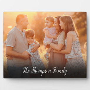 Name Ihres Lieblingsfamilienfotos Fotoplatte