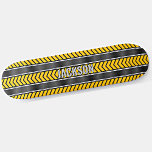 Name Initialen hinzufügen, Silver Yellow Black Arr Skateboard<br><div class="desc">Fügen Sie einen beliebigen Namen oder Initialen,  die Sie auf diesem tollen Design gewollt - In meinem Shop finden Sie viele personalisierte Skateboarddesigns und Skateboard T - Shirt,  Hoodies,  Backpacks,  Blankets und mehr.</div>