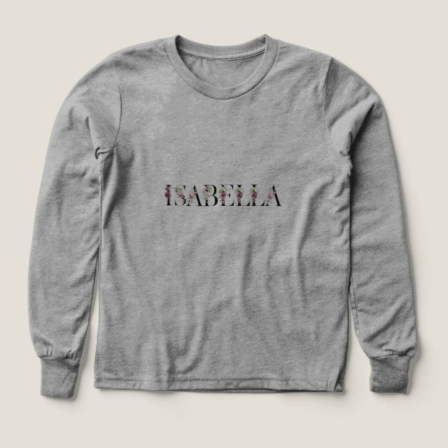 Name Isabella (Design Vorderseite)