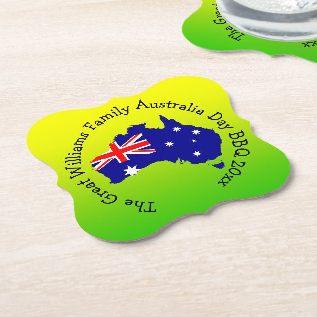 Name Jahr Australien Tag GRILLEN hinzufügen Untersetzer (angewinkelt)