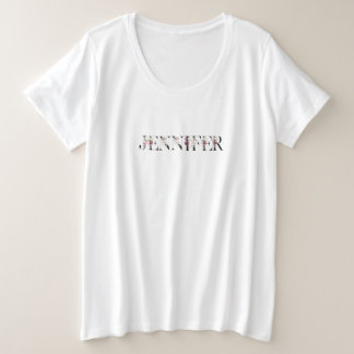 Name Jennifer Große Größe T-Shirt
