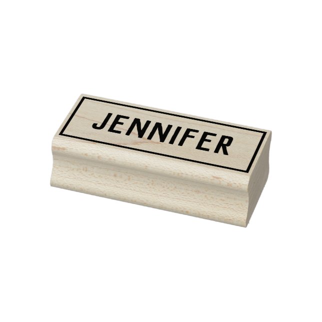 Name Jennifer Gummistempel (Stempel)