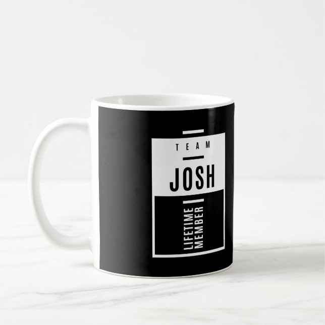 Name Josh Kaffeetasse (Links)