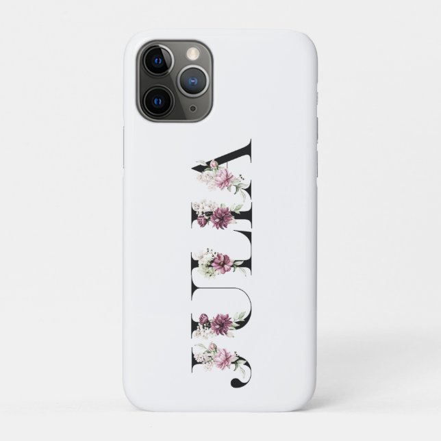 Name Julia Case-Mate iPhone Hülle (Rückseite)