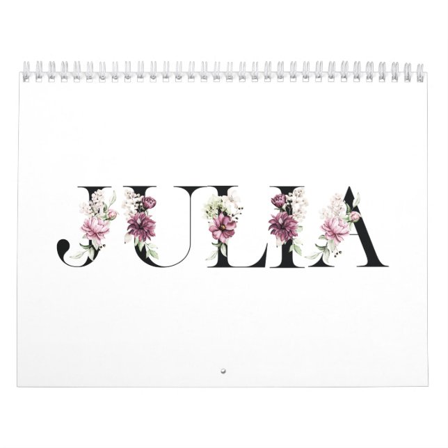 Name Julia Kalender (Titelbild)