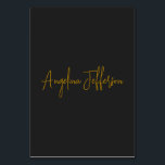 Name Kalligrafie Beruflich Elegance Gold Color Tischnummer<br><div class="desc">Dieses Produkt war sehr gut und ich Liebe,  wie einfach es ist für individuelles Design. Das Design war sehr einfach,  daher bin ich sehr zufrieden,  wenn ich kreiere.</div>