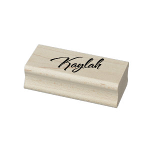 Name Kaylah Gummistempel