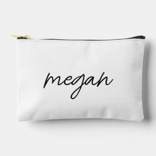 Name Kosmetiktasche, personalisierte Monogramm-Mak Zubehörtasche