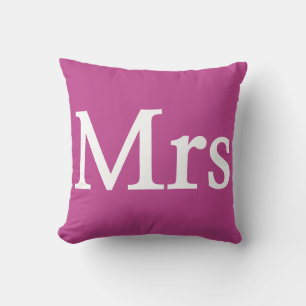 Name Letter Monogram - Mr. and Mrs cushion Kissen