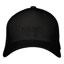 NAME Lettering Hat – Simple Embroidered Style Bestickte Baseballkappe