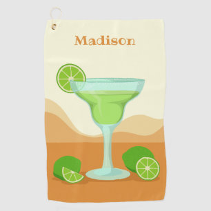 Name-Margarita-Golftuch Golfhandtuch