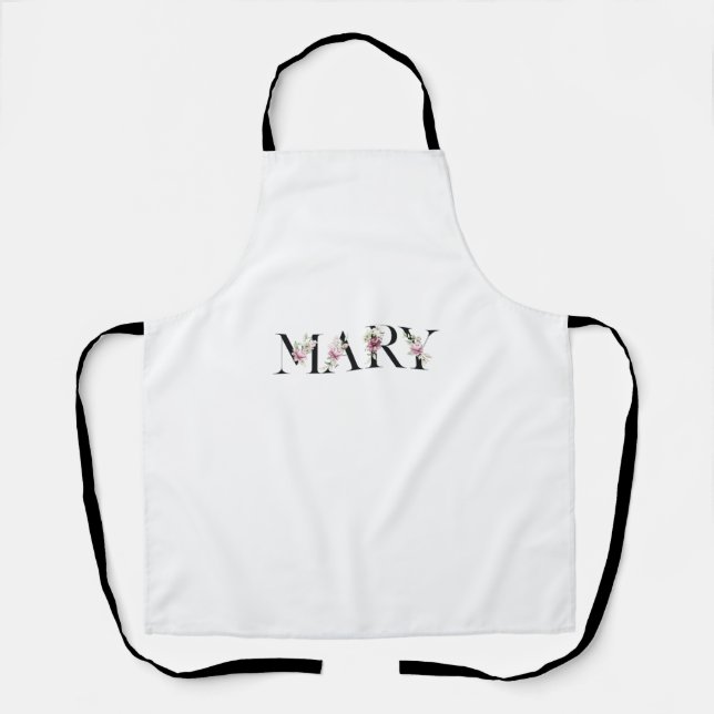 Name Mary Schürze (Vorderseite)