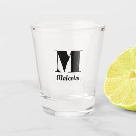 Name Masculine Mit Monogramm Hochzeiten Trauzeuge Schnapsglas