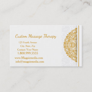 Name-Massage-Therapie-GoldMandala Visitenkarte