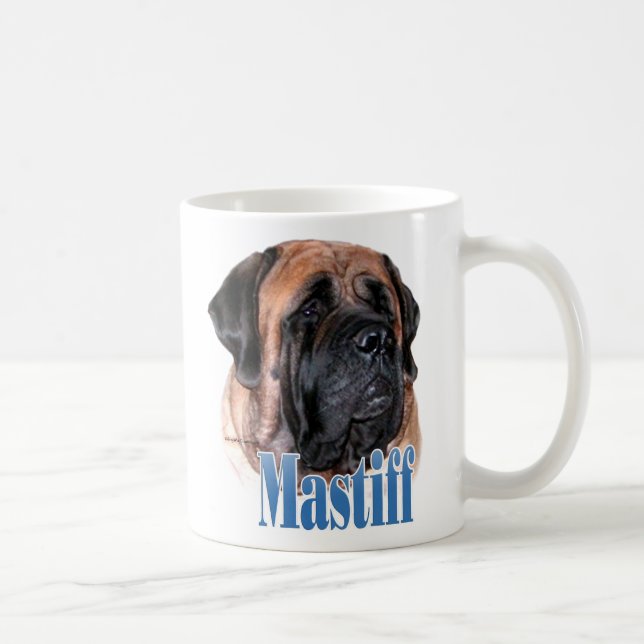 Name Mastiff (apricot2) Tasse (Rechts)