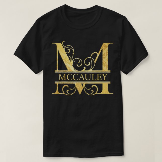 Name Mccauley  T-Shirt (Design vorne)