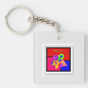 Name Medien Erinnerungsstücke hinzufügen Schlüsselanhänger